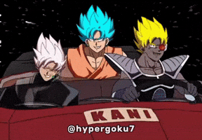 Goku Black Car Dance GIF