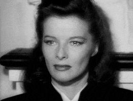 katharine hepburn my face when i see her face tbh GIF by Maudit