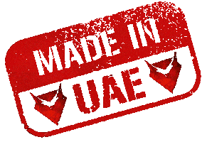 Made In Uae Sticker by Caracal bjj