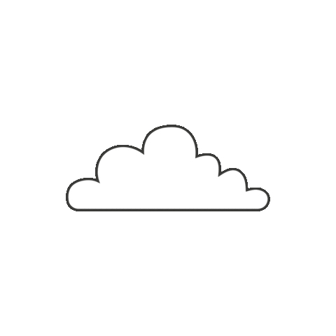 Rugby Cloud Sticker by Bournemouth 7s Festival