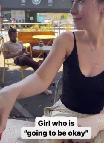 Girl Who Is Going To Be Okay GIF