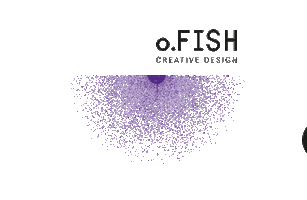 o.FISH CREATIVE Sticker