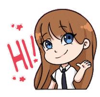 Sarah Bonjour Sticker