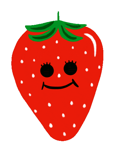 Happy Fruit Sticker by rhonturn