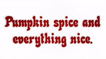 Pumpkin Spice Fall GIF by OpticalArtInc.