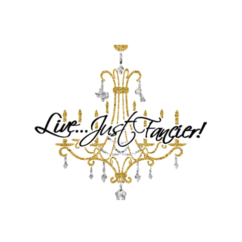 Live Just Fancier Sticker