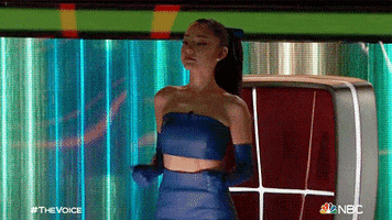 Ariana Grande Dancing GIF by The Voice