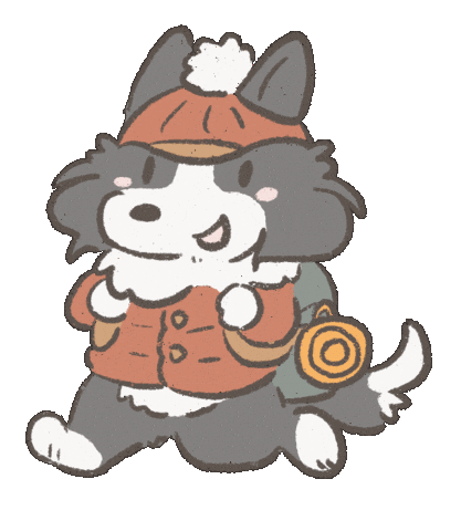 Border Collie Dog Sticker