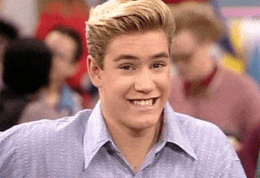 Saved By The Bell Flirt GIF