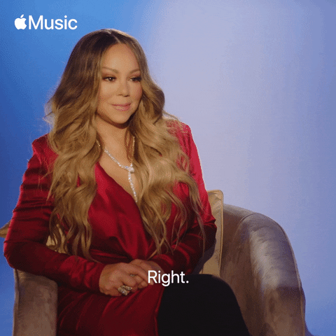 Mariah Carey Yes GIF by Apple Music