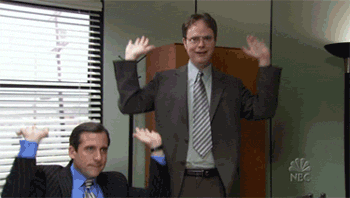  tv happy excited celebration the office GIF
