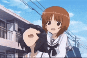 Girls Und Panzer Mako GIF
