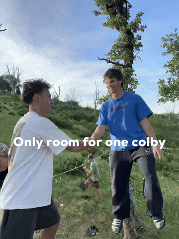 Only Room For One Colby GIF