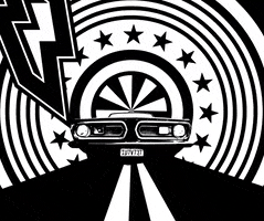 Black And White Car GIF by Rob Zombie