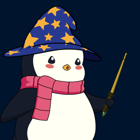 Harry Potter Halloween GIF by Pudgy Penguins