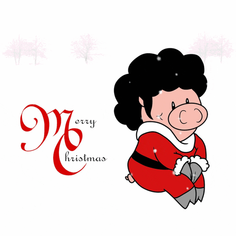 Merry Christmas GIF by Afro Pig