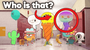 Who Is He The Amazing World Of Gumball GIF