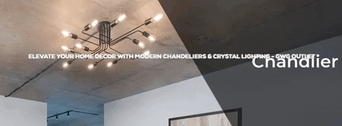 Modern Chandelier GIF