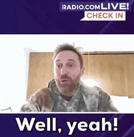 David Guetta Yes GIF by Audacy