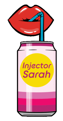 Lips Botox Sticker by Injector Sarah