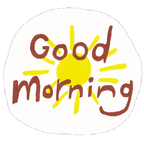 Morning おはよう Sticker