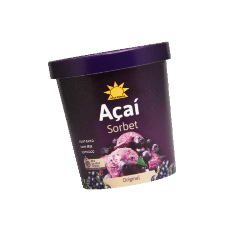 Vegan Acai Sticker by Amazonia Company