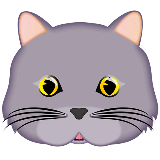 animated cat emoticon