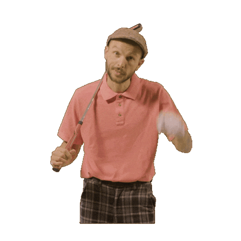 Tee Off The Hits Sticker by maxmiddletonnzme