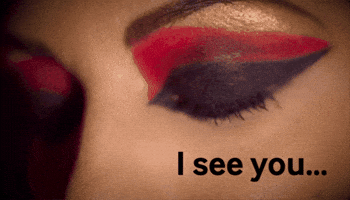 I See You Blink GIF by Nathalie Miranda