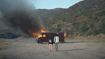 Burning Music Video GIF by glaive