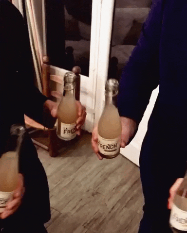 lafrenchsvp cheers tonicwater gingerbeer lafrenchsvp GIF
