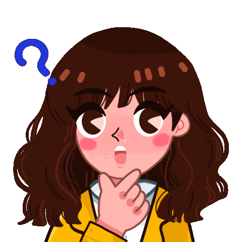 Confused Girl Sticker by Edcent id