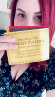 Golden Ticket GIF by Skinnymixers