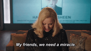 Kim Cattrall Miracle GIF by Filthy Rich