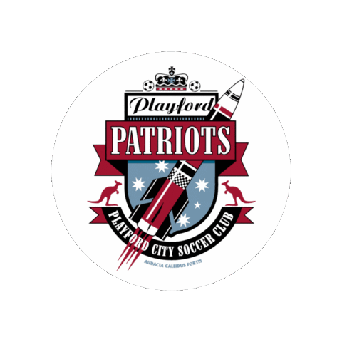 Playford Patriots Soccer Club Sticker