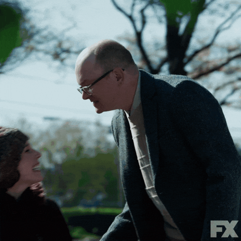 vanessa bayer kiss GIF by What We Do in the Shadows