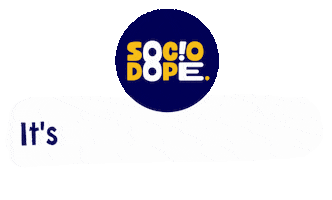 SOCIODOPE. Sticker
