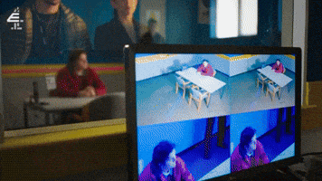 Scared Interview GIF by Hollyoaks