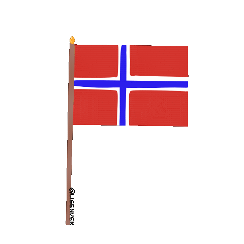 Norway 17Mai Sticker