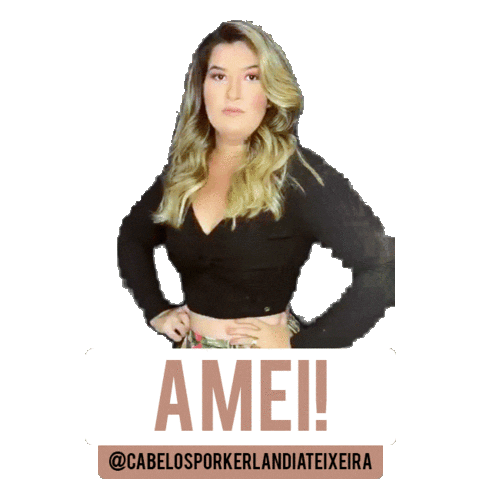 Cabelos Por Kerlandia Teixeira Sticker