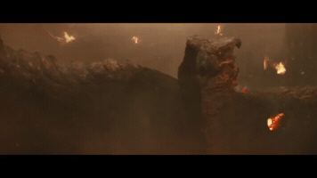 Rodan Bowing Godzilla 2019 GIF