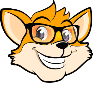 Fox Smile Sticker by Keliweb