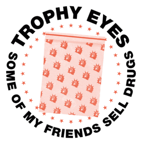 Trophy Eyes Sticker by 24Hundred