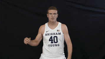 Byu Basketball Brigham GIF by BYU Cougars