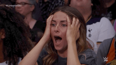 Oh My Reaction GIF by WWE - Find & Share on GIPHY