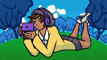 Nintendo Chilling GIF by Sam C: