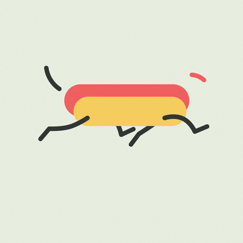 Hot Dog GIF by Happy Motion