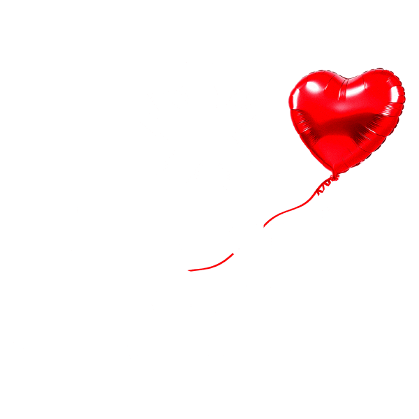 Heart Balloon Sticker by Broward Health
