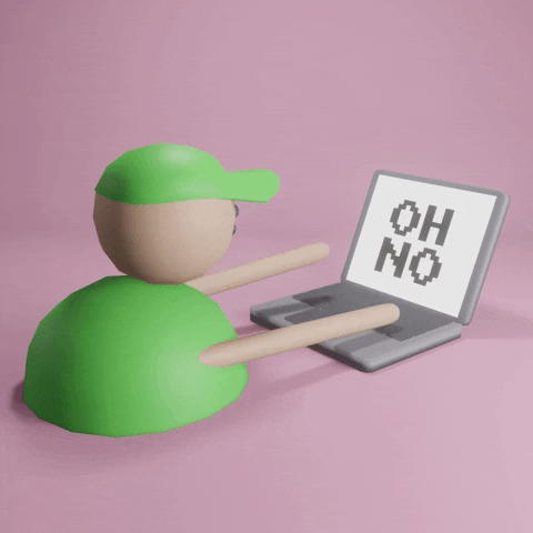 Working Oh No GIF by Billy Budgen - Find & Share on GIPHY