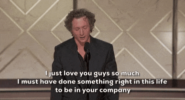 Jeremy Allen White I Love You Guys So Much GIF by Golden Globes